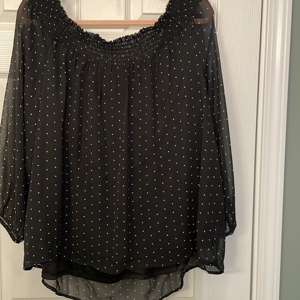 Polka Dot Blouse Plus 18/20
